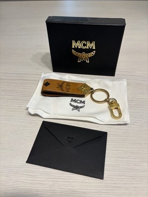 MCM Schlüsselanhänger Cognac