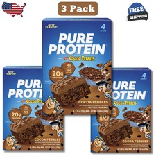 Pure Protein Bar, Cocoa Pebbles Protein, Glut...