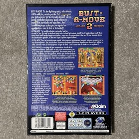 Bust-A-Move 2: Arcade Edition (Sega Saturn, 1996) Complete CIB PAL