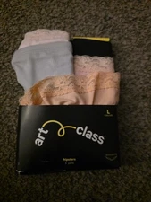 NWT Art Class 5 Pack Seamless Girl Hipsters Multi Colors Size Large 10/12