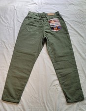 NWT Vintage 90s Riders by Lee Misses Relaxed Fit High Waist Mom Jeans Olive...