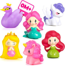 Baby Bath Toys - No Hole Bath Toys for Kids, Bath Tub Shower Toys for Newborn Ba