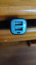 2X DigiPower Dual USB 2-Port Car Charger 