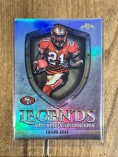 Frank Gore 2026 Topps Chrome Legends of the Gridiron Silver Refractor #LOG-18
