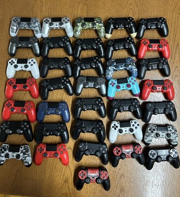 Lot Of 36 Various Colors Defective PS4 Controllers For Parts PlayStation 4 READ