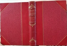 1909 Works of Tennyson Idylls of the King, Leather, Fine Binding Gilt Edge Pages
