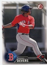 2016 Bowman Draft Prospect Rookie Rafael Devers #143 Giants