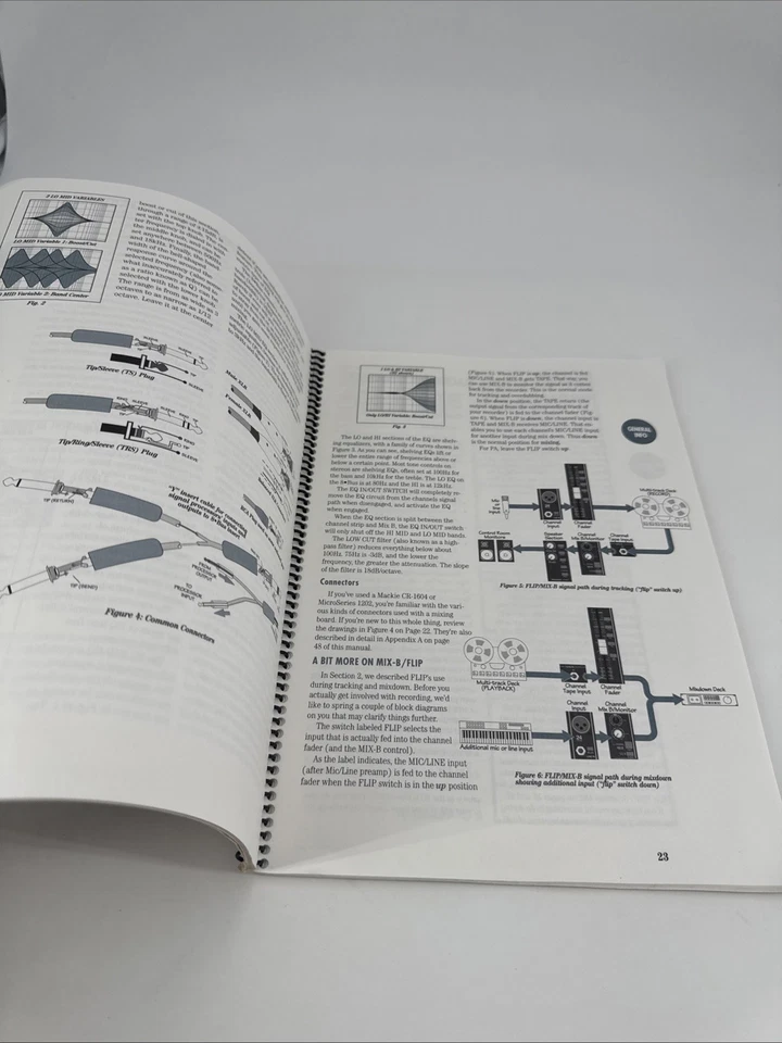 Mackie 8 BUS Owner's Manual 1995 Original Manual Mixing Console - Image 3 of 4