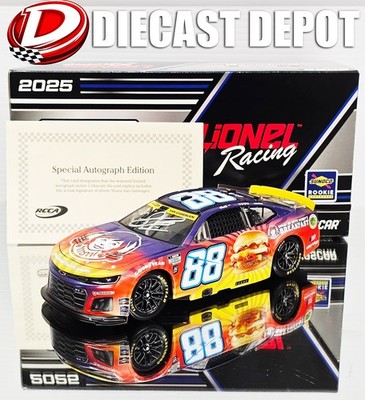 AUTOGRAPHED SHANE VAN GISBERGEN 2025 WENDY'S BREAKFAST BACONATOR 1/24 ARC