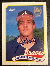 2014 Topps Archives JOHN SMOLTZ Originals Buyback Auto RC /10 Braves HOF