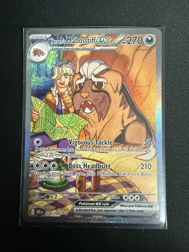 Arven's Mabosstiff ex 235/182 Sv10: Destined Rivals Holo