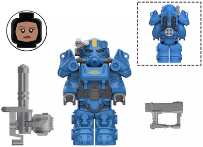 Fallout T-60 Power Armor Vault-Tec Figur