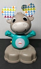 Fisher-Price Linkimals Musical Moose Interactive Learning Toy Lights Sounds