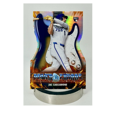 2026 BOWMAN CHROME JAC CAGLIANONE PC-17 POWER CHORDS REFRACTOR