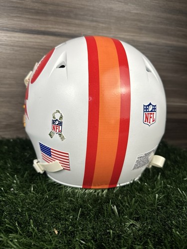 Tampa Bay Buccaneers Full Size Custom 1976 to 1996 Speed Throwback Football Sz L - Picture 5 of 9