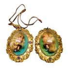 Vintage Set of 2 - 1960s Mattel Liddle Kiddles Lucky Locket Dolls