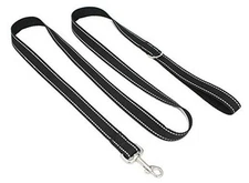  Reflective Dog Leash for Small Dogs, 6 FT (Black) 1 inch X 6FT BLACK