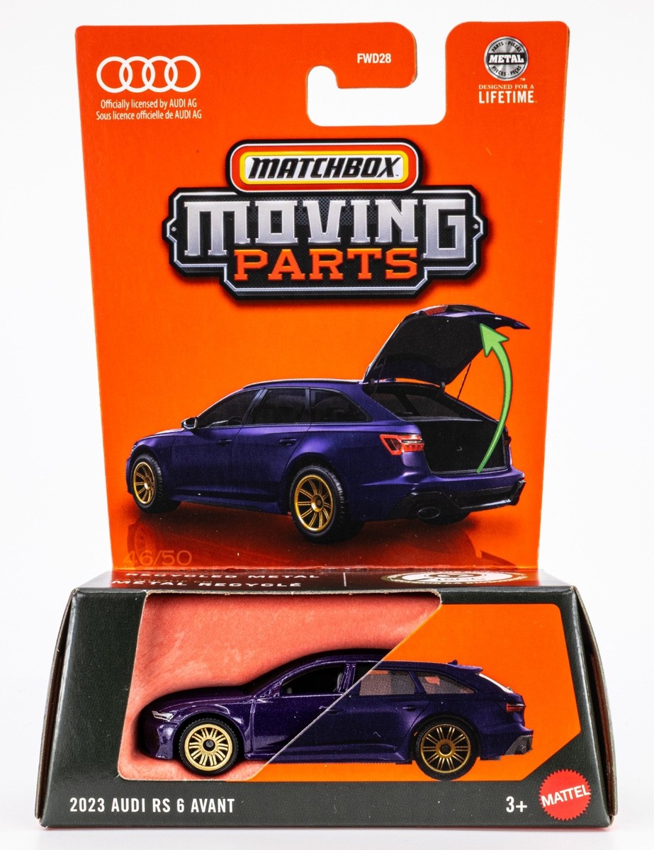 2025 Matchbox Moving Parts #46 2023 Audi RS6 Avant MERLIN PURPLE