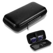 Double Eyeglasses Case, Dual Glasses Case, Sunglasses Organizer Box Closure