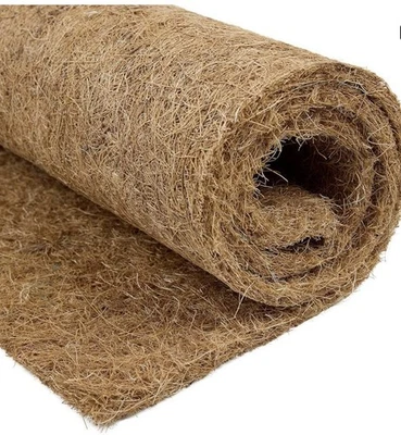 Coconut Coir Liner Sheet Coco Plant Fiber Roll, Coconut Palm Mats, 12’ x 120’
