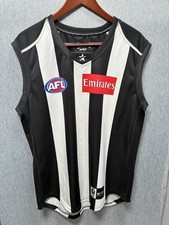 AFL Collingwood Magpies 2020 Home Guernsey Jersey Large ISC Emirates (F)