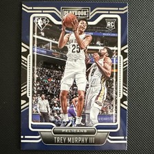 TREY MURPHY III RC Pelicans NBA 2021-22 Panini Chronicles Playbook #276 Blue