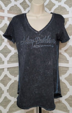 Harley Davidson Short Sleeve V-Neck Size Small! *Free Shipping*