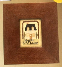 Twisted Threads Cross Stitch Pattern ONLY Itty Bitty Joyful Home