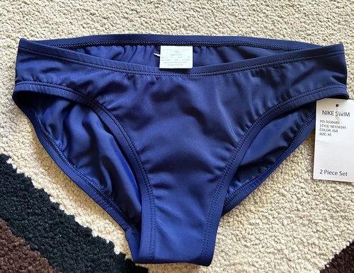 Traje de baño deportivo Nike Swim 2 piezas tankini parte inferior de bikini para mujer talla XS. Nuevo con etiquetas - Imagen 7 de 10