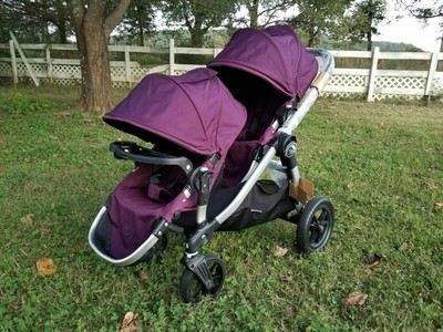 city select single to double stroller