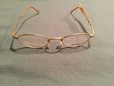 Nautica Titanium N7801 Marchon Eyeglasses Frames Antique Gold NEW