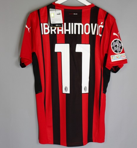 Camiseta de la 1.ª equipación del AC Milan 2021-22 - Mujer dorsal Ibrahimović 11