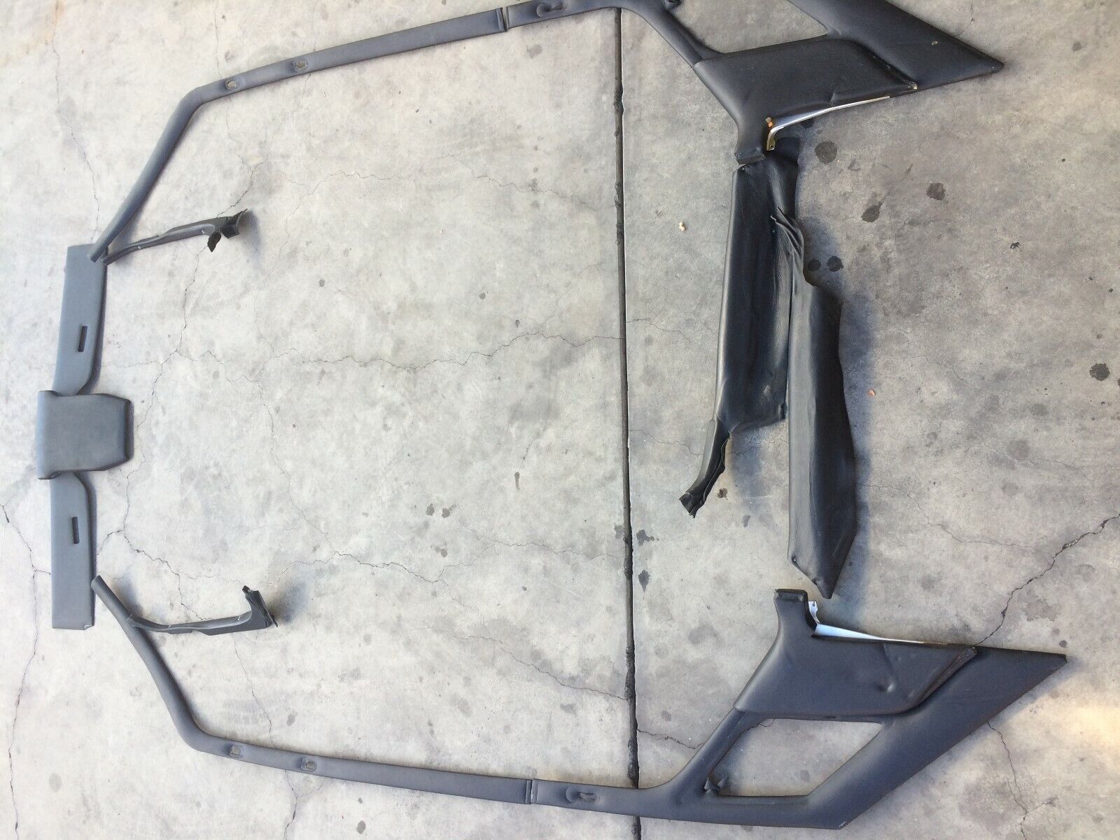 97 BENTLEY TURBO R AIR ROLLS ROYCE SPUR HEADLINER SURROND SET ON BLACK