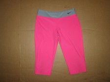 Girls NIKE DRI FIT athletic fitted capri pants sz M Md Med running