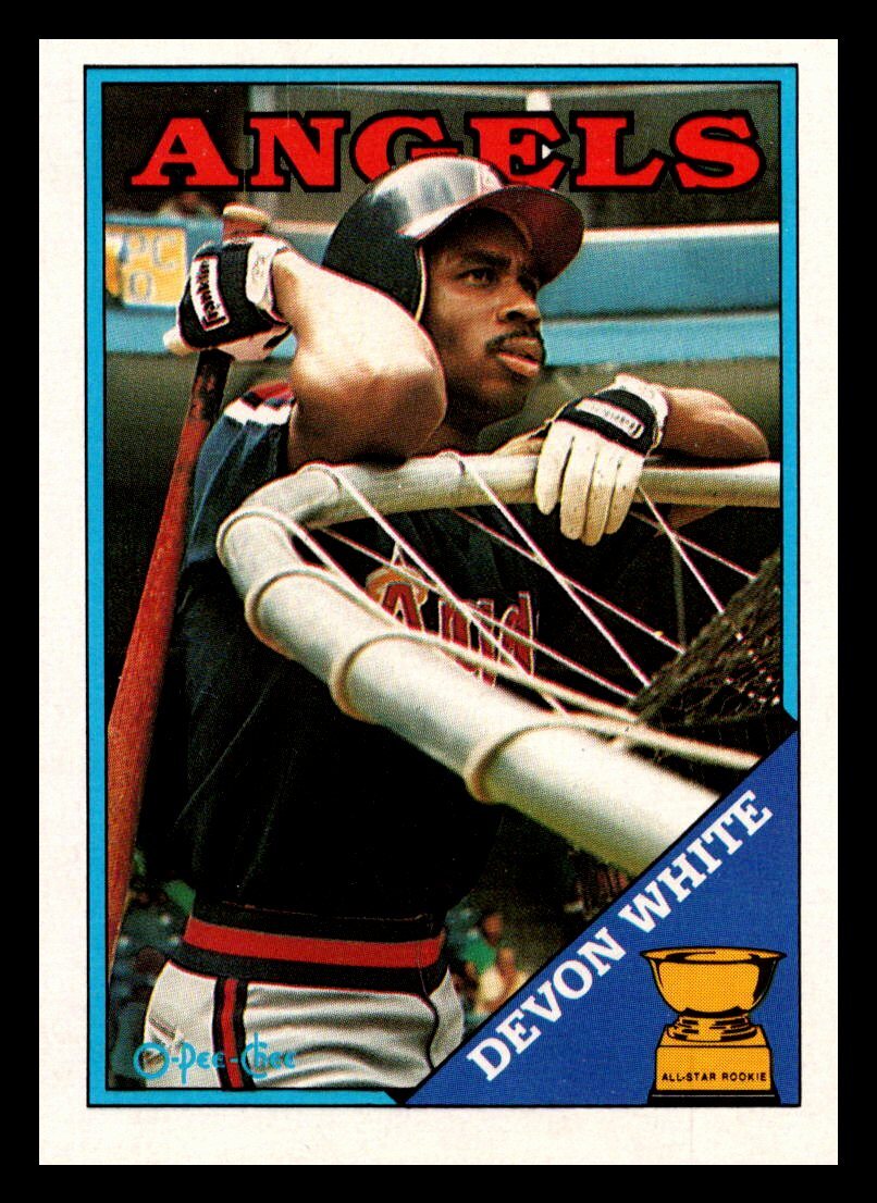 1988 Topps #192 Devon White Free Shipping