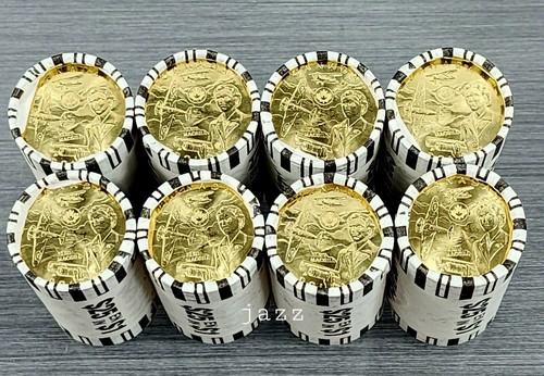 2023 Canada One Dollar Loonie Elsie MacGill Non-Coloured Mint Roll $1.00 Coin - Picture 2 of 5