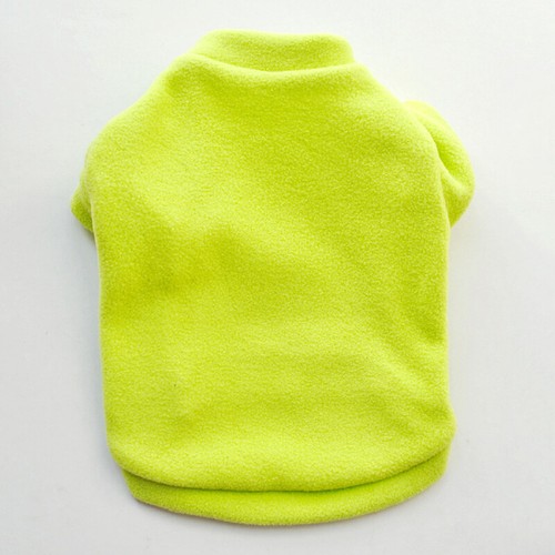 Warm Fleece Pet Dog Clothes Print Puppy Shirt Pullover Camouflage Dog Clothing ~ - Picture 8 of 20