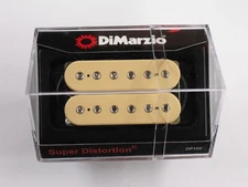 DiMarzio REGULAR-SPACED Super Distortion Bridge Creme DP 100