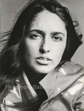 1965 Vintage RICHARD AVEDON Singer Joan Baez Music Large Duotone Photo Art