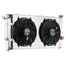 4 Rows Radiatorshroud Fan For 1994-2002 1998 Dodge Ram 2500 3500 5.9l Diesel.