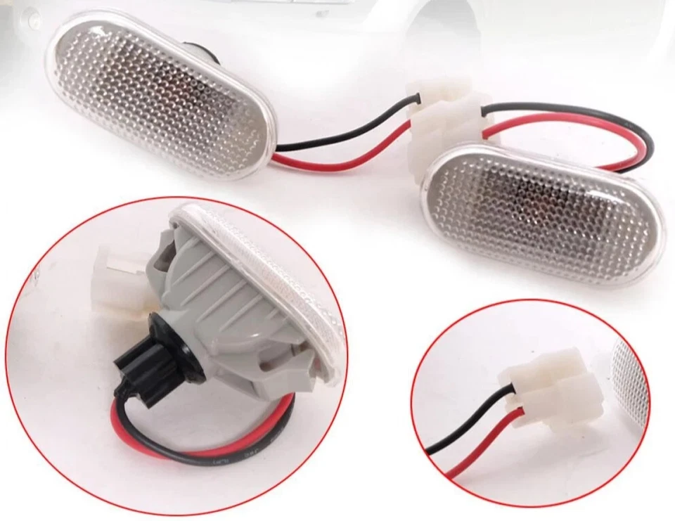 FIT NISSAN NAVARA FRONTIER PICKUP D40 2005-13 SIDE MARKER LAMP TURN SIGNAL LIGHT - Image 4 of 4