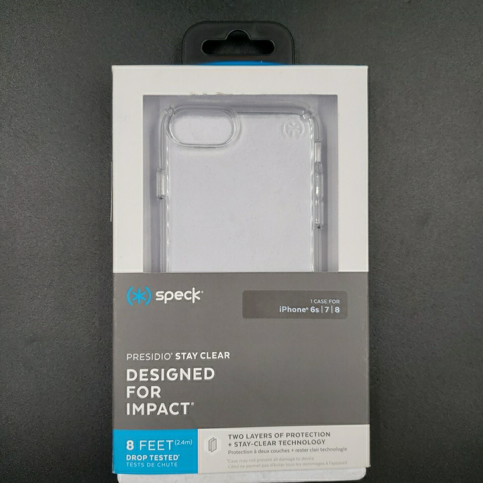Speck Presidio Stay Clear Case for Apple iPhone 6s Raised