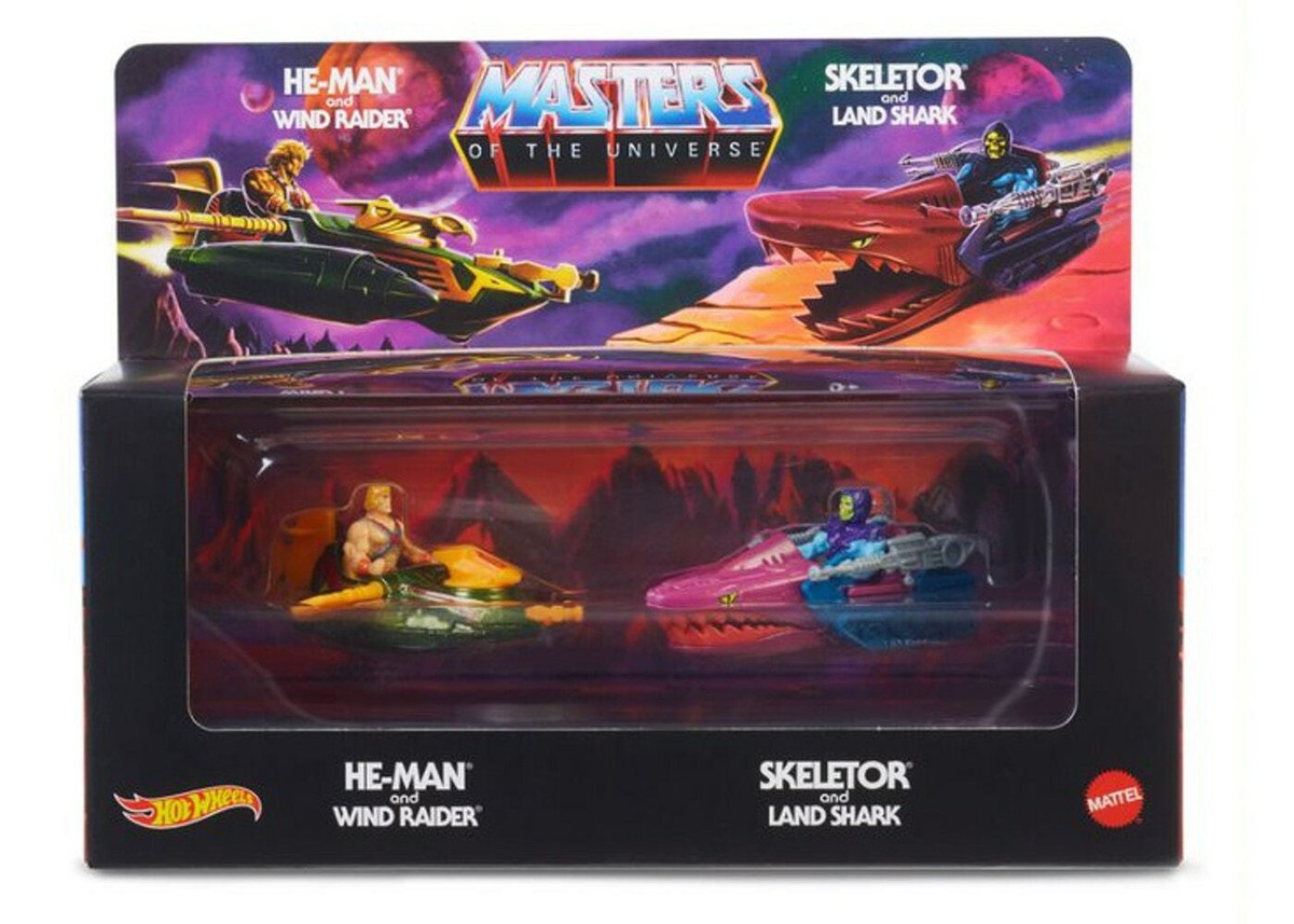 SDCC 2021 He-Man MOTU Wind Raider Skeletor Land Shark Exclusive