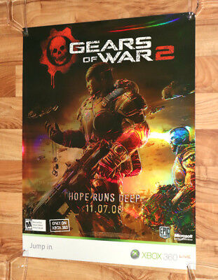 Gears Of War (Platinum Hits) (Bonus- GoW 2) Xbox 360 (Brand New Factory  Sealed U 882224743068