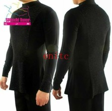 Latin Shirt For Men Ballroom Latin Dance Costume Rumba Size S-XXL Fashion Shirts
