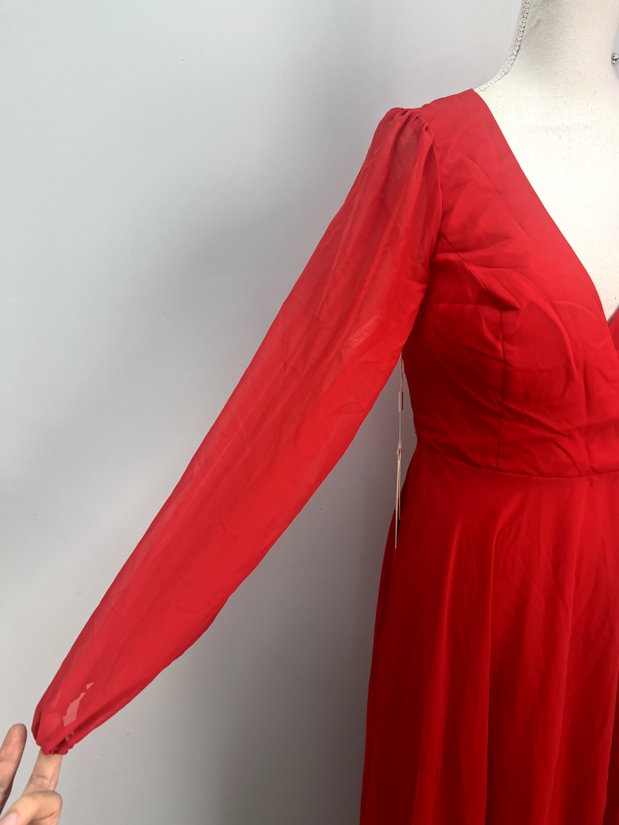 jjshouse red bridesmaid dresses Gorgeous and glamorous, this #JJsHouse evening dress is just perfect for  any of your events  .  by the beautiful @stephanie_deschenes .  ID: 116322 Price: 104.00 Color: Burgundy