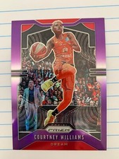 2020 WNBA Courtney Williams Purple Prizm 039/125