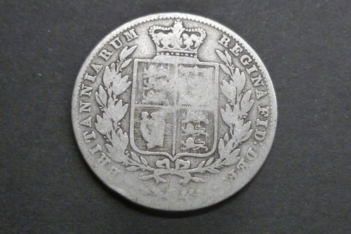 Victoria Young Head Silver Halfcrowns Selected by date 1842-1887 See Menu - Picture 14 of 48