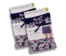 4PC Jane&Bleeck J+B sz:S Women's Sleep Shorts Elastic Waist Lounge Modal Pants