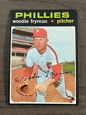 1971 Topps Woodie Fryman #414 Philadelphia Phillies 